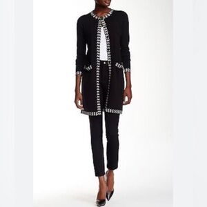 DVF Diane von furstenberg Carmela embroidered cardigan